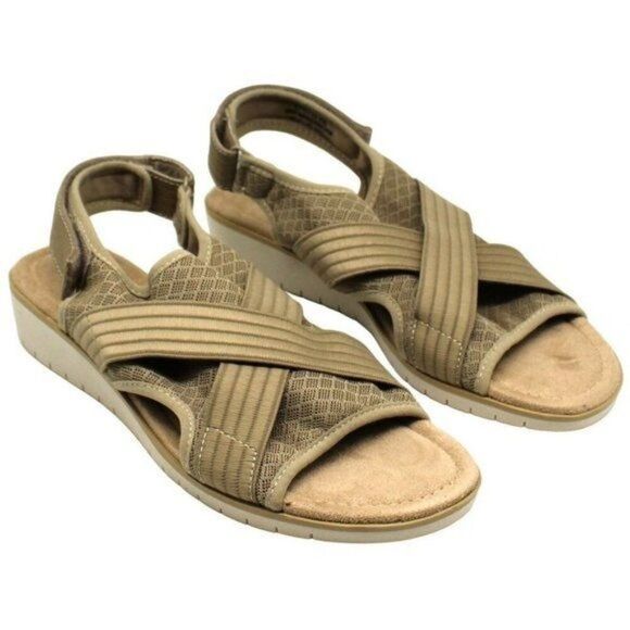 Easy Street Womens Brown Sandals - Picture 1 of 8